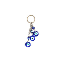 Macrobaby - Evil Eye Pendant Keychain Silver Image 1