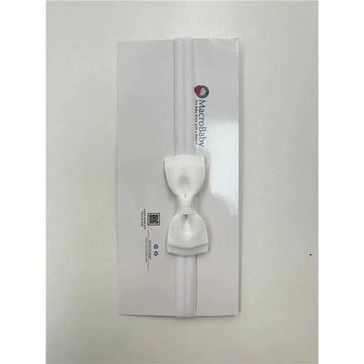 MacroBaby - Headband Medium, White Image 1