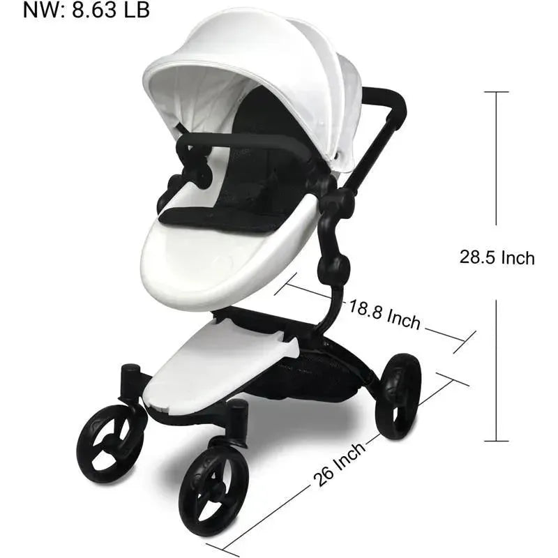 Macrobaby - Luxury Baby Doll Stroller for 18 & 20 Girl Dolls  Image 4