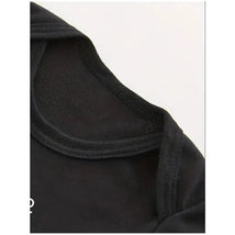 Macrobaby - Me+Mommy=One Broke Daddy Short Sleeve Onesie, Black Image 4