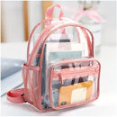 Macrobaby - Mini Waterproof Transparent Pink School Backpack Image 4