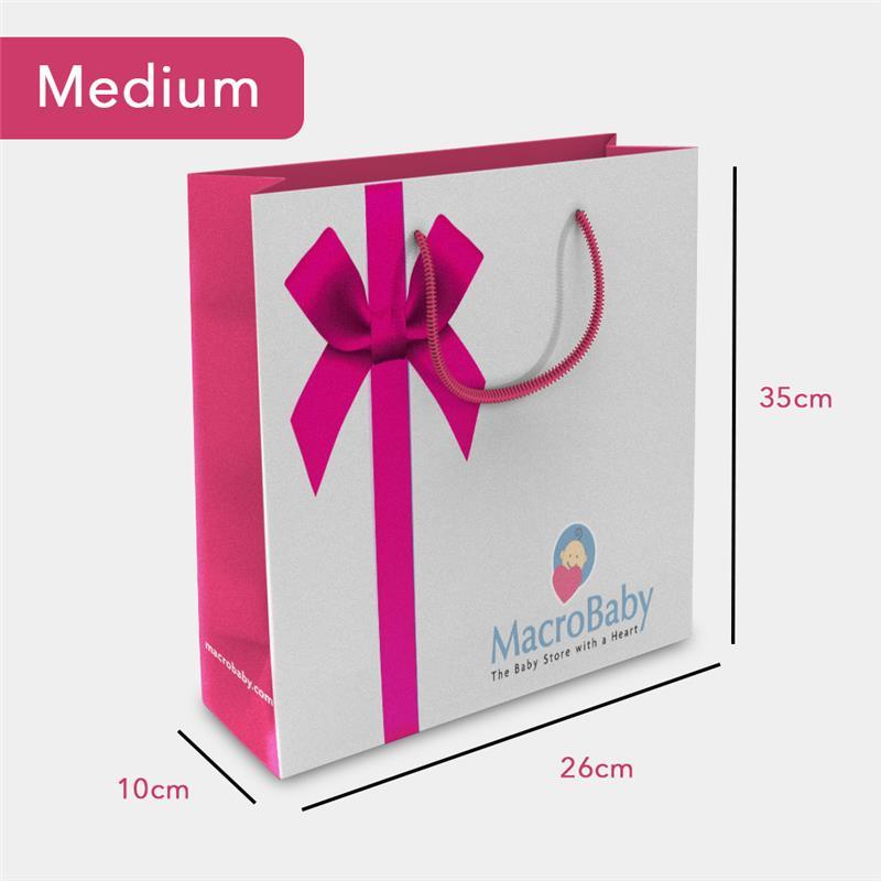 Macrobaby Paper Gift Bags - Medium - 26X10x35 Image 1