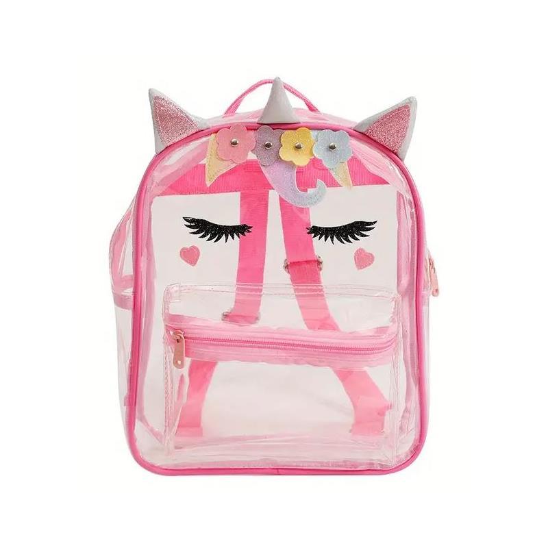 Macrobaby - Pink Summer Waterproof Unicorn Backpack Image 1