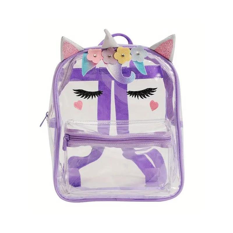 Macrobaby - Purple Summer Waterproof Unicorn Backpack Image 1