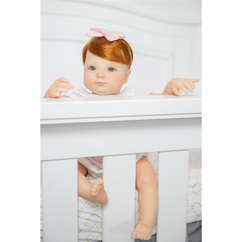 Reborn Baby Dolls - White Vinyl Ginger, Aria Image 4