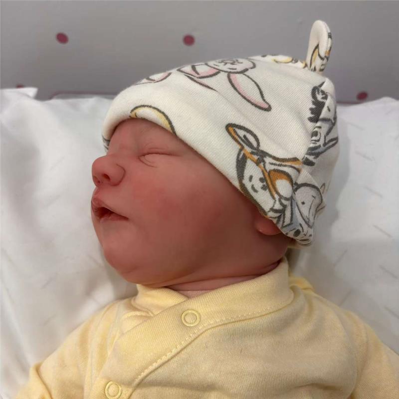 Macrobaby Reborn Baby Dolls - V Baby Brooklyn(Light Brown Painted Hair/Closed Eyes) Image 2