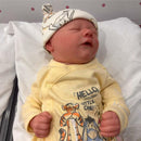 Macrobaby Reborn Baby Dolls - V Baby Brooklyn(Light Brown Painted Hair/Closed Eyes) Image 4