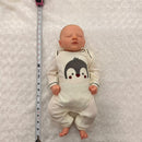 Macrobaby Reborn Baby Dolls - Vinyl White Baby Jackson, Painted Hair Image 4