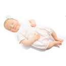 Macrobaby Reborn Baby Dolls - Vinyl White Baby June(Blonde Painted Hair/Closed Eyes) Image 1