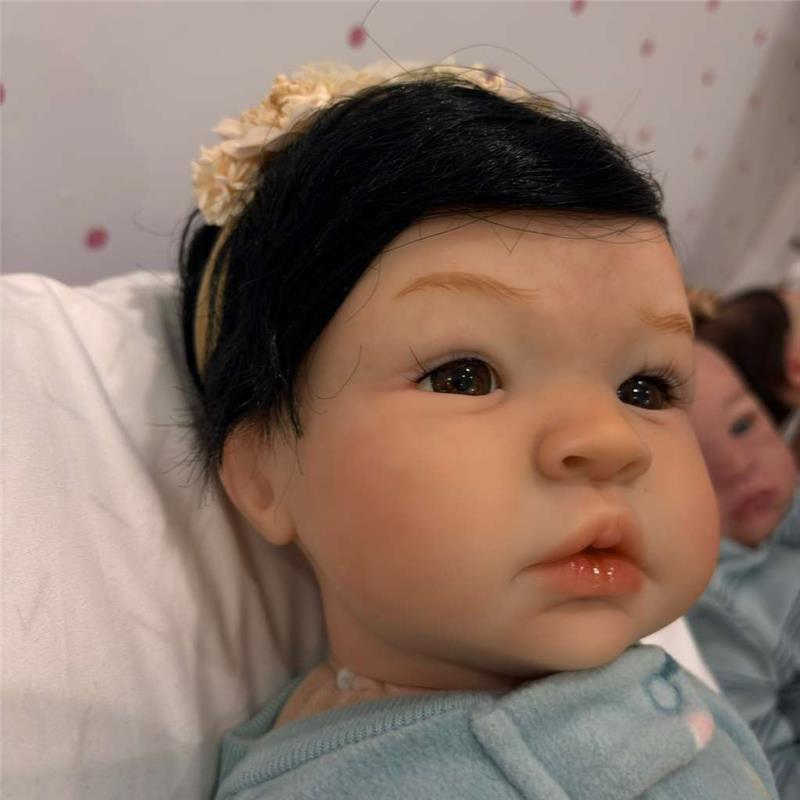 Reborn Baby Dolls - White Vinyl, Kai Image 3