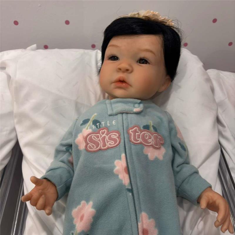 Reborn Baby Dolls - White Vinyl, Kai Image 4