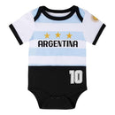 Macrobaby World Cup Baby Bodysuit, Argentina Image 3