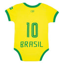 Macrobaby World Cup Baby Bodysuit, Brasil Image 3