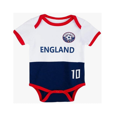 Macrobaby World Cup Baby Bodysuit, England Image 1