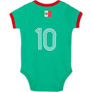 Macrobaby World Cup Baby Bodysuit, Mexico Image 2