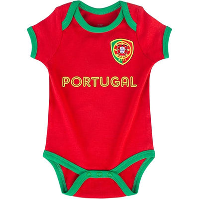 Macrobaby World Cup Baby Bodysuit, Portugal Image 1