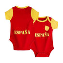 Macrobaby World Cup Baby Bodysuit, Spain Image 3