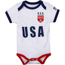 Macrobaby World Cup Baby Bodysuit, USA Image 1