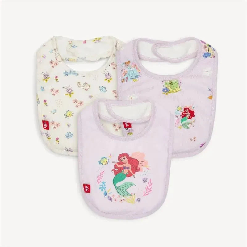 Magnetic Me - 3Pk Disney Princess Bib One Size Image 1
