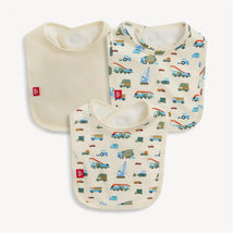 Magnetic Me - 3Pk Dumps Like A Truck Modal Bib One Size Image 1