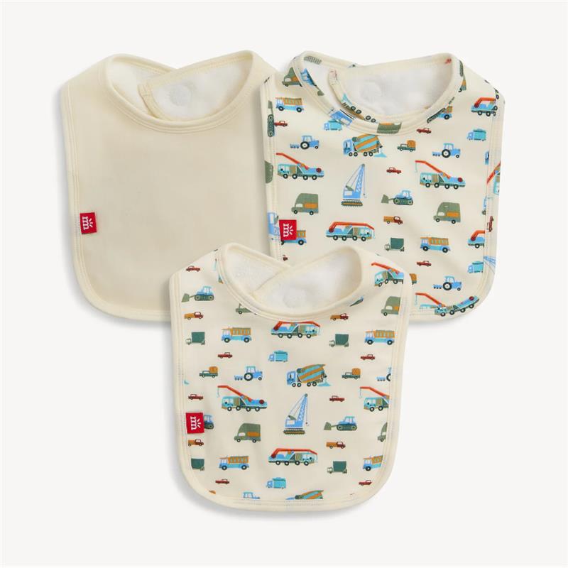 Magnetic Me - 3Pk Dumps Like A Truck Modal Bib One Size Image 1