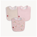 Magnetic Me 3Pk Pink Serene Safari Modal Magnetic Stay Dry Infant Bib