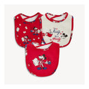 Magnetic Me - 3Pk Red Cocoa Club Right Fit Bib One Size Image 1