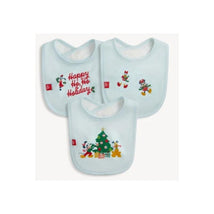 Magnetic Me - 3Pk Snow Excited Modal Bib One Size Image 1