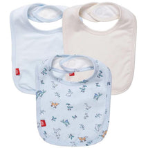 Magnetic Me - 3Pk Woodsy Tale Boys Traditional Bibs Image 1