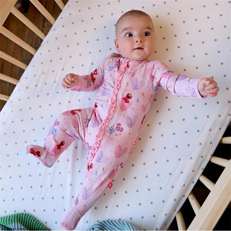 Magnetic Me Abby Ruffle Footie