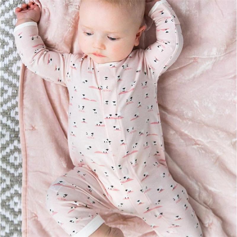 Magnetic Me Baa Baa Baby Pink Modal Magnetic Coverall