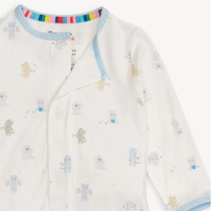 Magnetic Me - Baby Blue Baby Beats Modal Footie Image 2