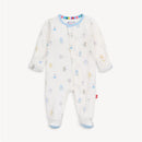 Magnetic Me - Baby Blue Baby Beats Modal Footie Image 3