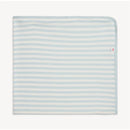 Magnetic Me - Baby Blue Stripe Organic Cotton Blanket One Size Image 1