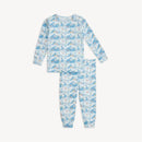 Magnetic Me - Blue Apres Chic Modal Long Sleeve Pj Image 1