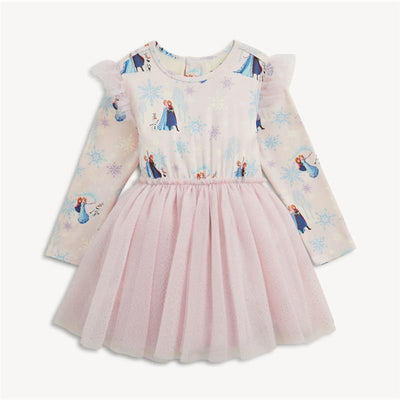 Magnetic Me Frozen Right Fit Dress With Tutu Skirt Image 1