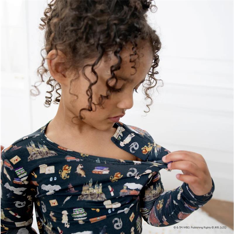 Magnetic Me - Harry Potter First Year Modal Long Sleeve Pajamas Image 3