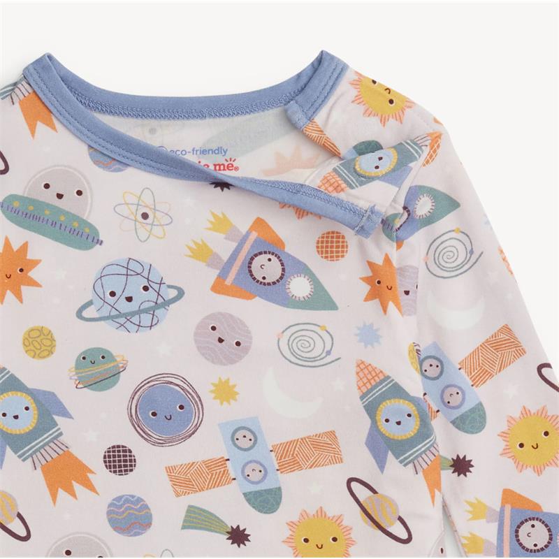 Magnetic Me - Let's Rocket Modal Long Sleeve Pajamas Image 3