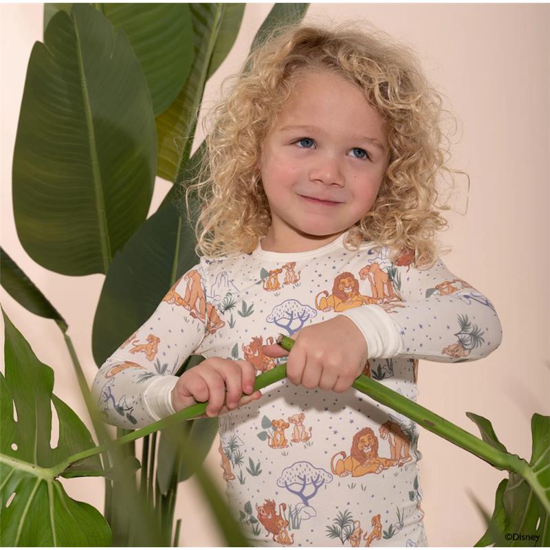 Magnetic Me Lion King Modal Long Sleeve Long Pant Pj Set  Image 2