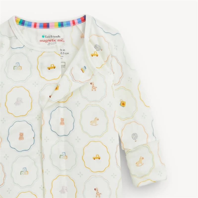 Magnetic Me Nursery Magic Cream Modal Convertible Coverall