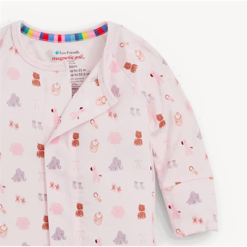 Magnetic Me Nursery Nostalgia Pink Modal Converible Coverall