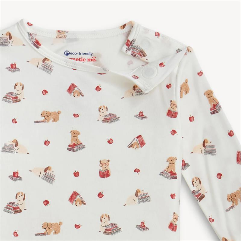Magnetic Me - Pup Fiction Modal Long Sleeve Pajamas Image 2