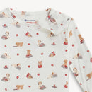 Magnetic Me - Pup Fiction Modal Long Sleeve Pajamas Image 2