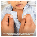 Magnetic Me - Sea Foam Modal Baby Organic Footie Image 3