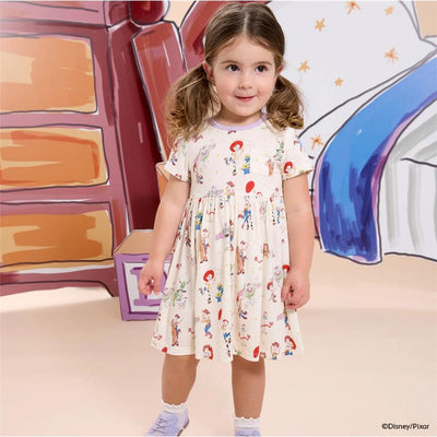 Magnetic Me Toy Story Woody & Friends Modal Short Sleeve Dress Image 1