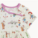 Magnetic Me Toy Story Woody & Friends Modal Short Sleeve Dress Image 3