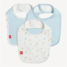 Magnificent Baby - 3Pk Blue Little Bitty Pretty One Bib Image 1