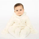 Magnificent Baby - Cloud Minky Pram Sherpa Footie Cloud Image 3