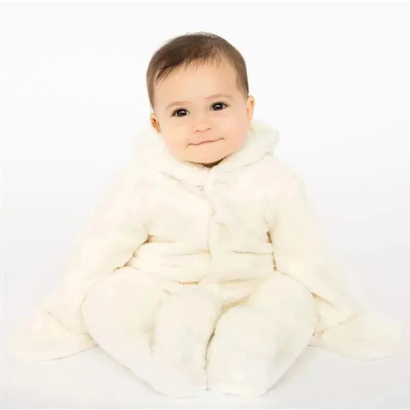 Magnificent Baby - Cloud Minky Pram Sherpa Footie Cloud Image 3