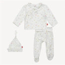 Magnificent Baby - Pink Little Bitty Pretty One Kimono Set Image 2